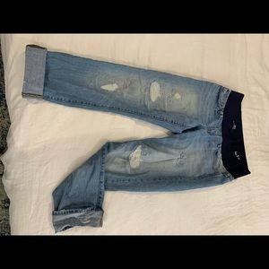 Gap straight/boyfriend fit maternity jeans